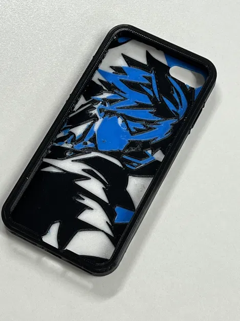 Ốp lưng iPhone 8/SE TPU đa sắc Anime - Image 2