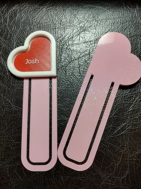 Bookmark Hình Trái Tim/Tình Yêu - Image 1