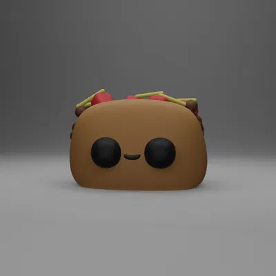 Đồ ăn nhanh kawaii - Taco v1