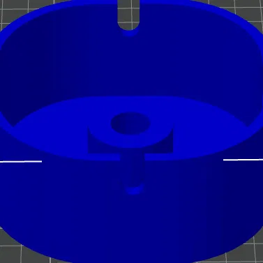 Gạt Tàn Tròn Cơ Bản Có Chỗ Dập Điếu Lớn Hơn