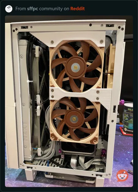 Giá Đỡ Quạt GPU SSUPD - Image 1