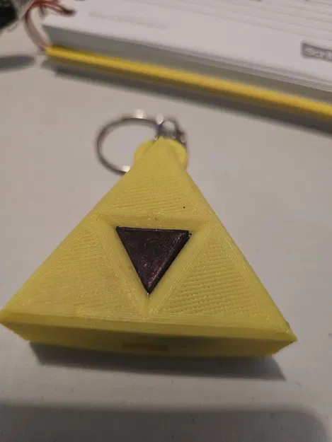 Móc khóa Triforce (có đèn LED) - Image 5