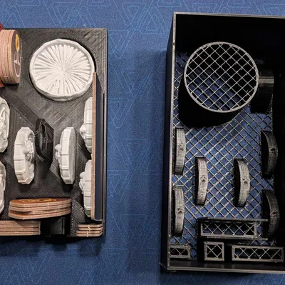 Nắp Lưu Trữ Dọc Cho Hộp Đựng Dune