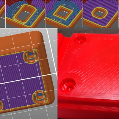 Template Gridfinity (chỉnh sửa cho lỗ giữa không khí)