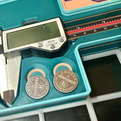 Hộp Đựng Kìm Kẹp Thước Adoric Gridfinity - Bản Phẳng, Hộp Không Chữ Nhật