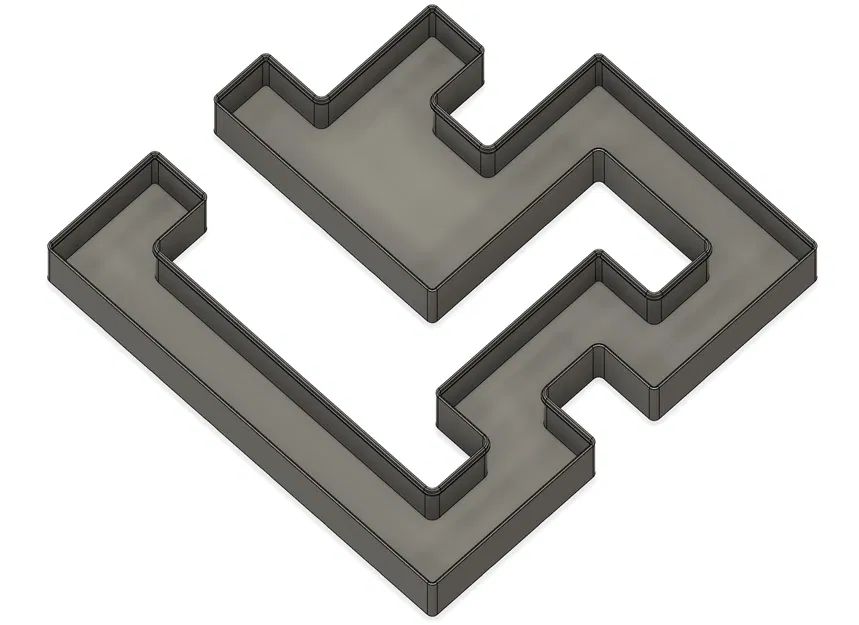 Khuôn Lưới Gridfinity Không Chữ Nhật - Mẫu Fusion 360 (Parametric) - Image 1