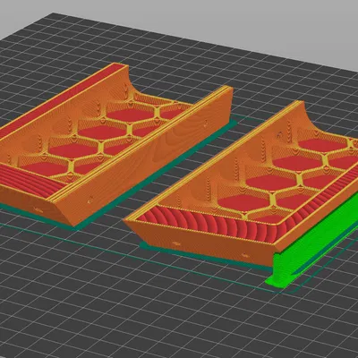 Nắp trên Voron 2.4 / Trident - Mẫu Tách Rời, Giảm Thời Gian In & Chỉ 5g Hỗ Trợ