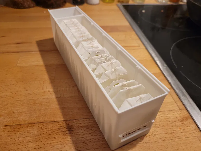 Hộp Đựng Trà Túi Lọc Xếp Chồng Có Vách Ngăn - Image 2