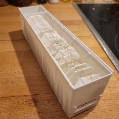 Hộp Đựng Trà Túi Lọc Xếp Chồng Có Vách Ngăn