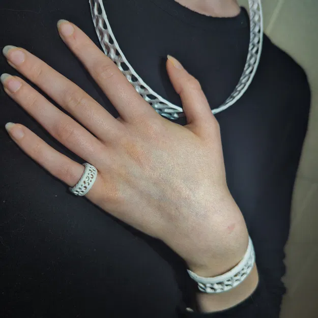 Bộ Trang Sức Voronoi - Image 1