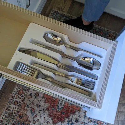 Khay Muỗng Nĩa Nhỏ Gọn