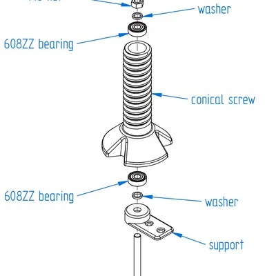 Giá Đỡ Cuộn Dây Cho Artillery Genius