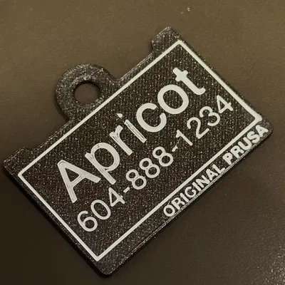 DOOD! Thẻ Tên Chó Cho Tấm Build Magnetic Prusa