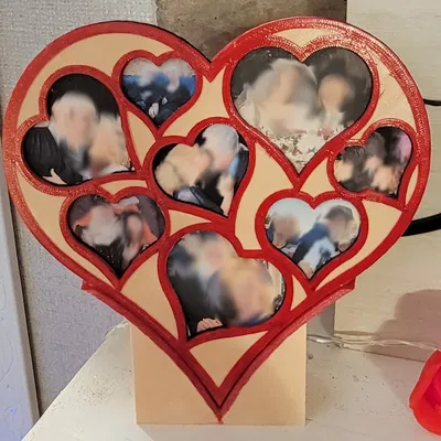 Khung Ảnh Hình Trái Tim