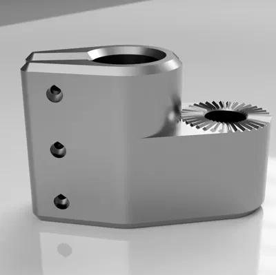 Giá đỡ tay đòn tham số cho ống (fusion360) Ví dụ xe đạp ZIPRO Flame