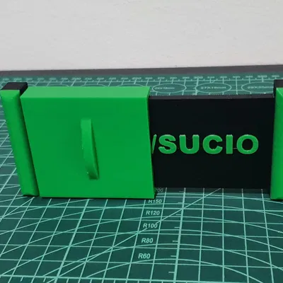 Biển báo máy rửa chén