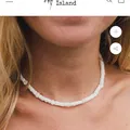 Dây chuyền "pearl and puka beachy dupe necklace" phiên bản in 3D - Thumbnail 3