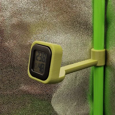 Kệ Giữ Cảm Biến Nhiệt Độ/Độ Ẩm Cho Lều Grow Tent (Cọc 16mm)