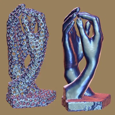 Hiệu ứng Voronoi của Nhà thờ Rodin