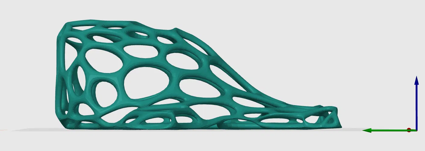 Chân Cắm Nhang Hình Cá Narwhal Phong Cách Voronoi - Image 4