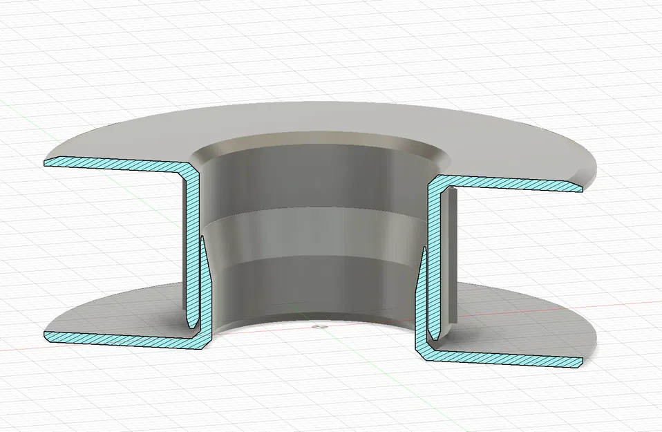 Nút Bịt Lỗ Luồn Dây Điện Trên Đồ Nội Thất (Sẵn Sàng Cho RJ45) - Image 1