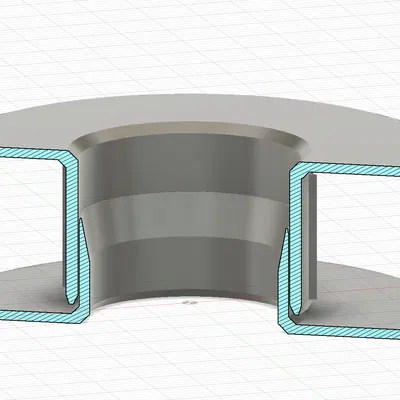 Nút Bịt Lỗ Luồn Dây Điện Trên Đồ Nội Thất (Sẵn Sàng Cho RJ45)