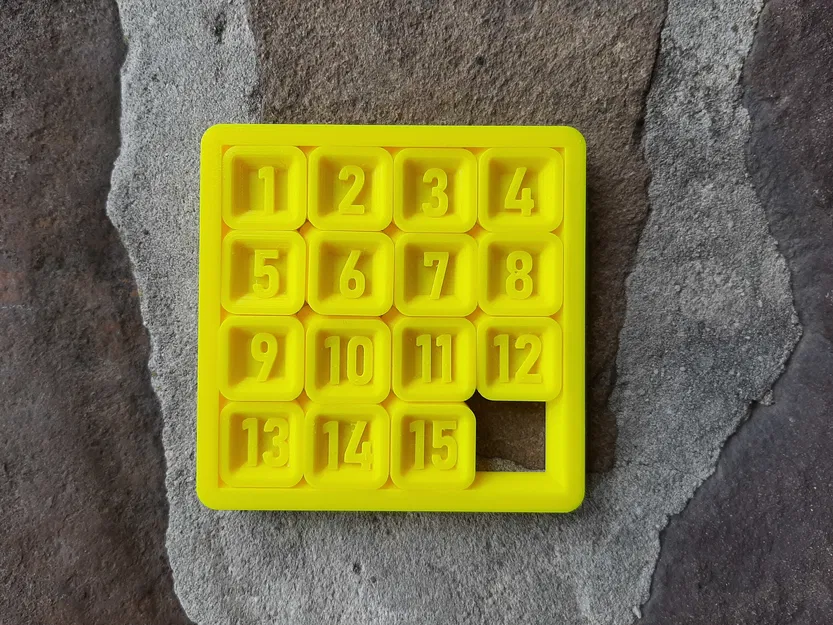 Bộ Xếp Số Trượt In Dính (Print in Place Sliding Number Puzzle) - Image 4