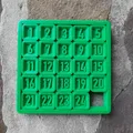 Bộ Xếp Số Trượt In Dính (Print in Place Sliding Number Puzzle) - Thumbnail 5