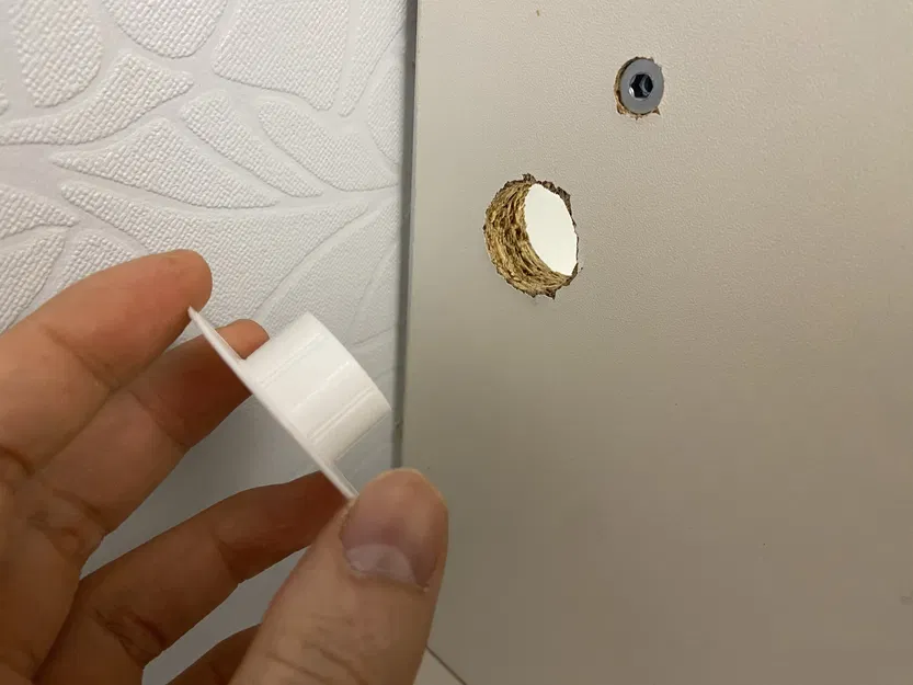 Nút Bịt Lỗ Luồn Dây Điện Trên Đồ Nội Thất (Sẵn Sàng Cho RJ45) - Image 3