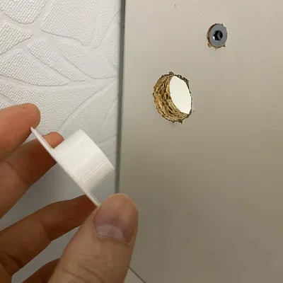 Nút Bịt Lỗ Luồn Dây Điện Trên Đồ Nội Thất (Sẵn Sàng Cho RJ45)