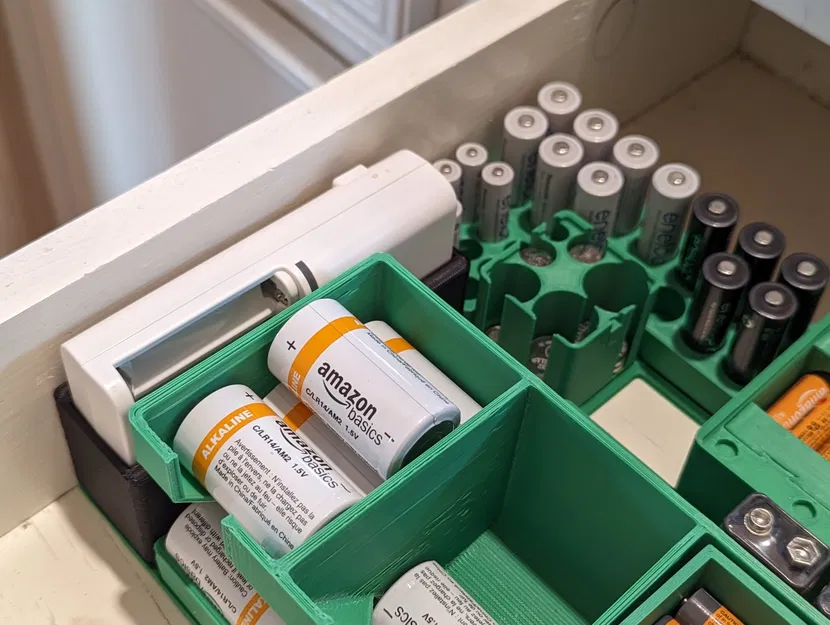 Hộp Đựng Sạc Eneloop Theo Chuẩn Gridfinity - Image 2