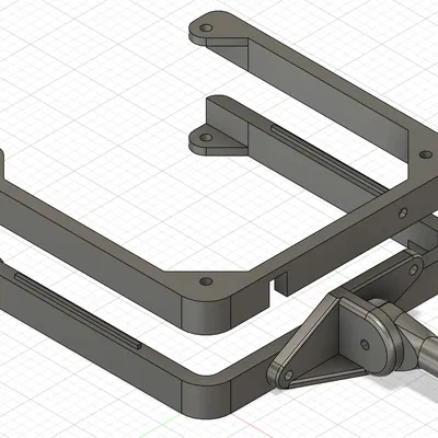 Giá đỡ quạt 140mm cho thùng trồng cây (khung ống 16mm & 19mm)