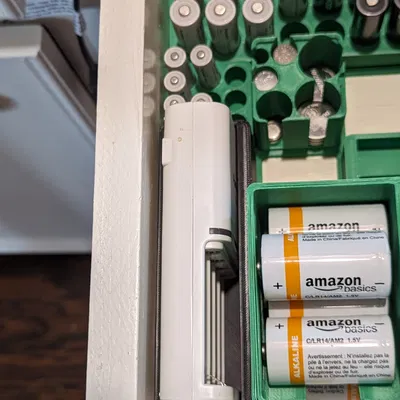 Hộp Đựng Sạc Eneloop Theo Chuẩn Gridfinity