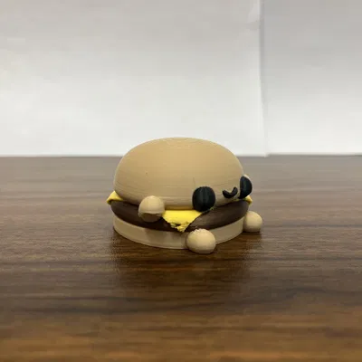 Mô hình Cheeseburger Dễ Thương