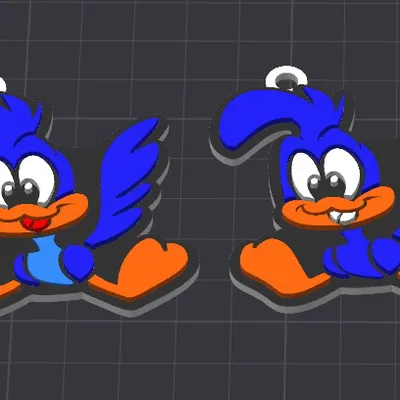 Móc Khóa / Mặt Dây Chuyền Bé Disney/Looney Tunes Dễ Thương