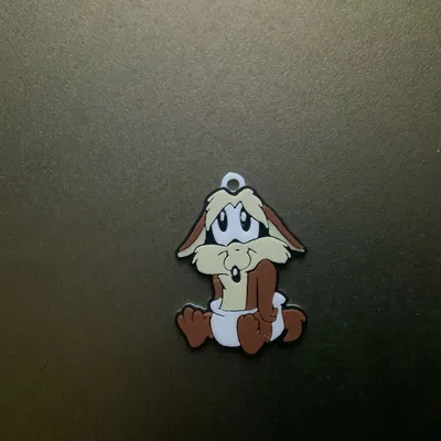 Móc khóa/mặt dây chuyền em bé Disney/Looney Tunes dễ thương