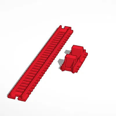 Đường Ray Trưng Bày Tỉ Lệ N