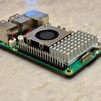 Vỏ Bảo Vệ Raspberry Pi 5 Tối Giản Dạng Ốp