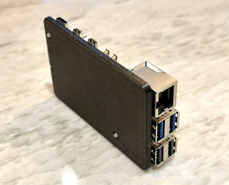 Vỏ Bảo Vệ Raspberry Pi 5 Tối Giản Dạng Ốp - Image 4