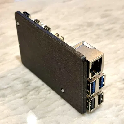 Vỏ Bảo Vệ Raspberry Pi 5 Tối Giản Dạng Ốp