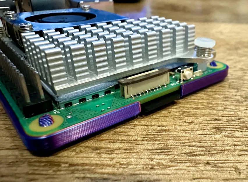 Vỏ Bảo Vệ Raspberry Pi 5 Tối Giản Dạng Ốp - Image 5