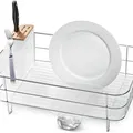 Chặn Dao Trên Cho Kệ Chén Khung Kẽm Simplehuman (Có Vòi Nhỏ) - Thumbnail 2