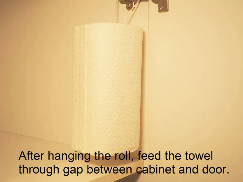 Giá Treo Khăn Giấy Ẩn Cho Bếp Sang Trọng - Image 4