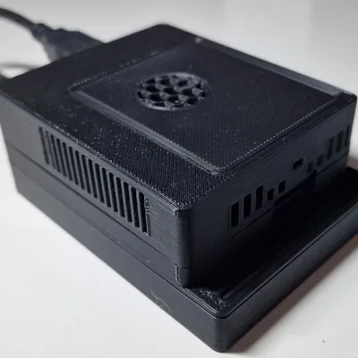 Vỏ Raspberry PI 5 Lắp Ghép Mô-đun Kèm Hộp Đựng SSD