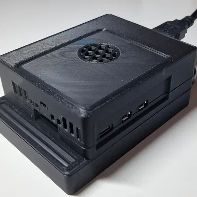 Vỏ Raspberry PI 5 Lắp Ghép Mô-đun Kèm Hộp Đựng SSD