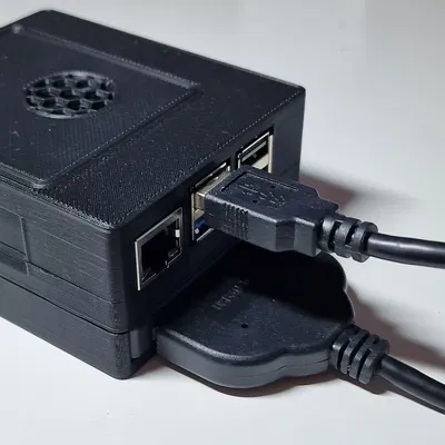 Vỏ Raspberry PI 5 Lắp Ghép Mô-đun Kèm Hộp Đựng SSD