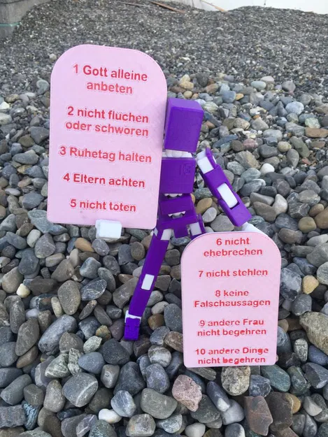 EASY 13 - 10 Điều Răn Moses / Dekalog, 10 Bảng Luật Môi-sê - Image 2