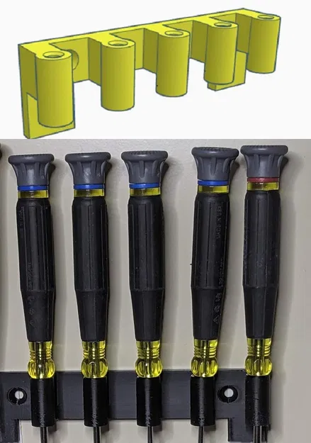 Giá Treo Tường 5 Món Bộ Tua Vít Klein 85614 - Image 1