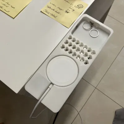 Giá đỡ sạc Qi gắn ốc cho điện thoại nhỏ