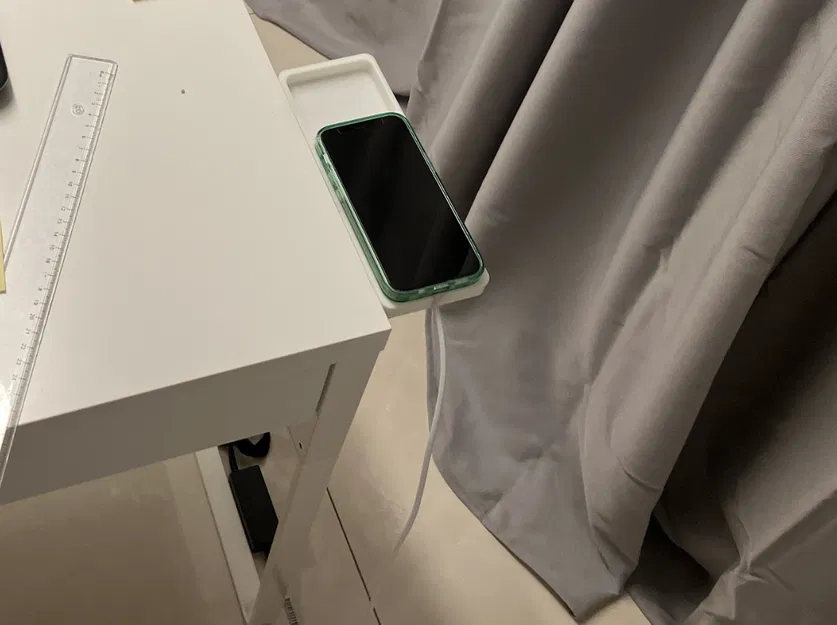 Giá đỡ sạc Qi gắn ốc cho điện thoại nhỏ - Image 2